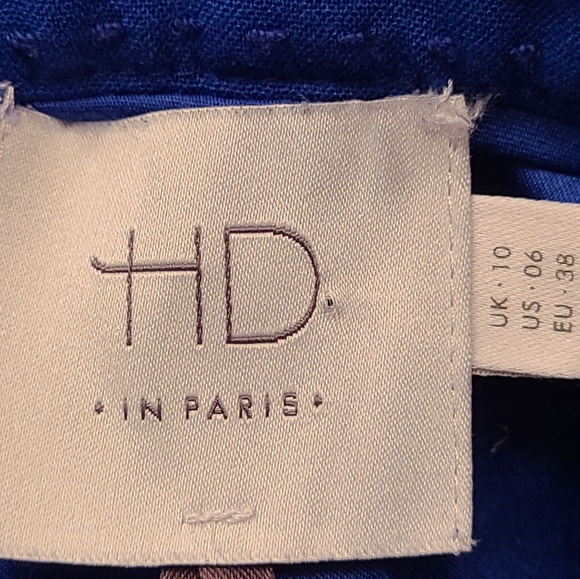HD in Paris size 6 blue skirt - Picture 7 of 7